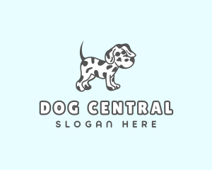 Pet Grooming Dog logo design