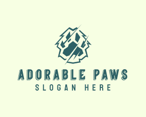 Wild Paw Veterinary logo design