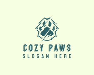 Wild Paw Veterinary logo design