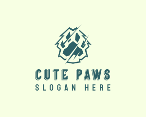 Wild Paw Veterinary logo design