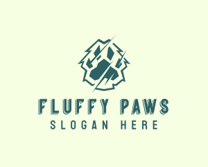 Wild Paw Veterinary logo design