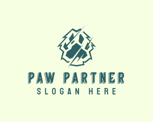 Wild Paw Veterinary logo design