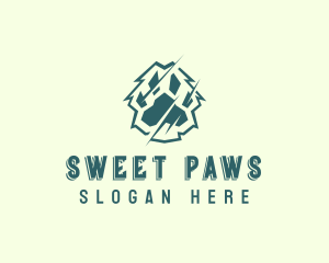 Wild Paw Veterinary logo design