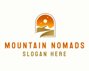 Mountain Road Tourism logo design