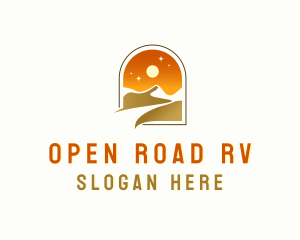 Mountain Road Tourism logo design