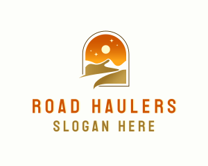 Mountain Road Tourism logo design