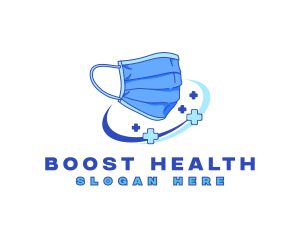 Health Face Mask logo design