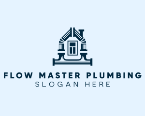 House Pipe Plumbing  logo
