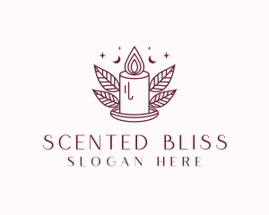 Eco Scented Candle logo design