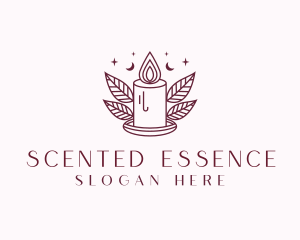 Eco Scented Candle logo design