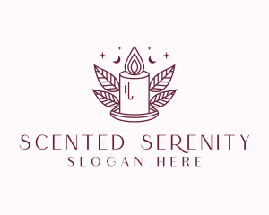 Eco Scented Candle logo design