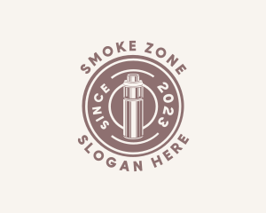 Vape Smoking Signage logo design