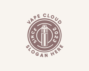 Vape Smoking Signage logo design