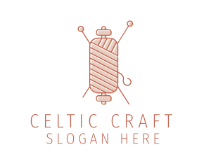 Crochet Knit Handicraft  logo design