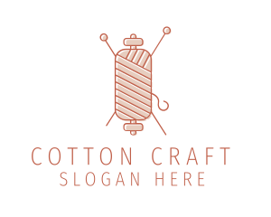 Crochet Knit Handicraft  logo design