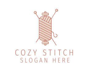 Crochet Knit Handicraft  logo design