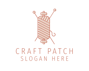 Crochet Knit Handicraft  logo design