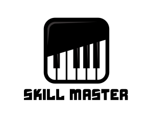 Piano Keys App logo design