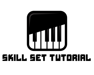 Piano Keys App logo design