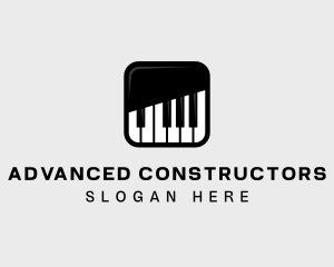 Piano Keys App logo design