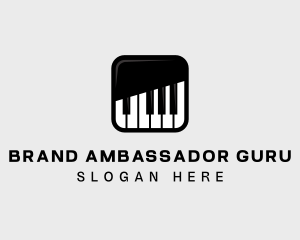 Piano Keys App logo design