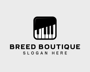 Piano Keys App logo design