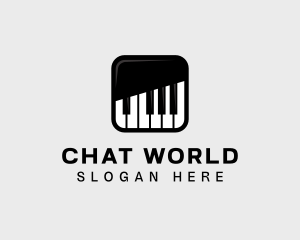 Piano Keys App logo design