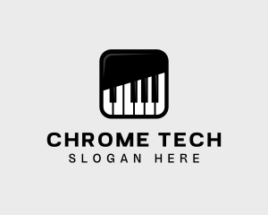 Piano Keys App logo design