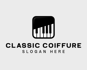 Piano Keys App logo design