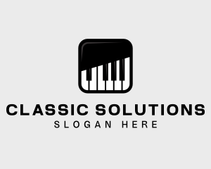 Piano Keys App logo design