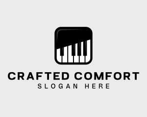 Piano Keys App logo design