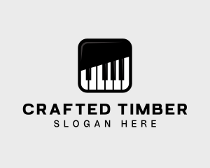 Piano Keys App logo design