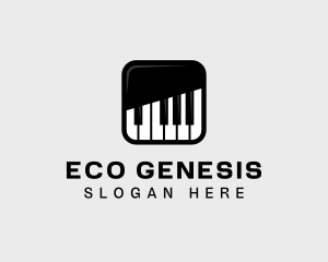 Piano Keys App logo design