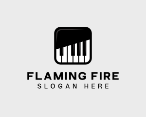 Piano Keys App logo design