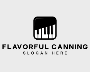 Piano Keys App logo design