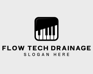 Piano Keys App logo design