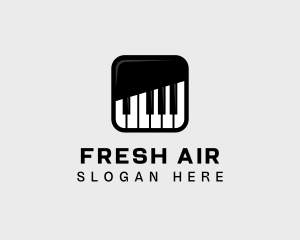 Piano Keys App logo design