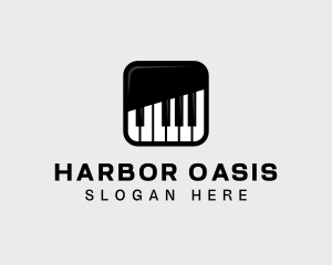 Piano Keys App logo design