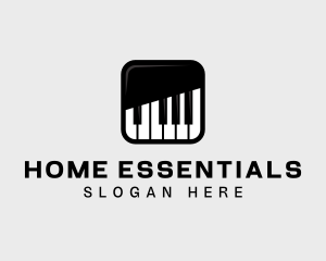 Piano Keys App logo design