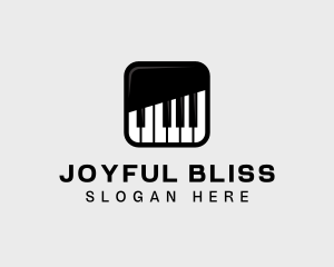 Piano Keys App logo design