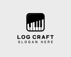 Piano Keys App logo design