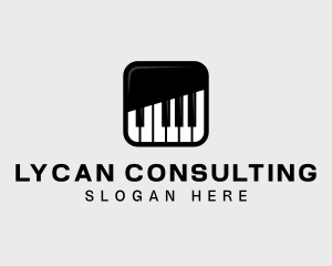 Piano Keys App logo design