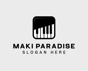 Piano Keys App logo design