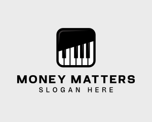 Piano Keys App logo design