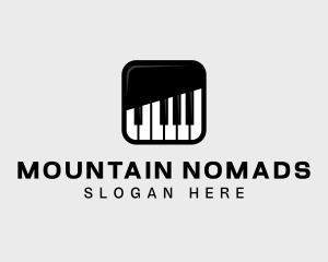 Piano Keys App logo design