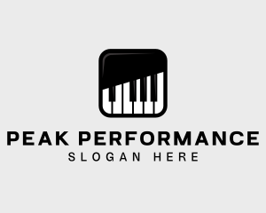 Piano Keys App logo design