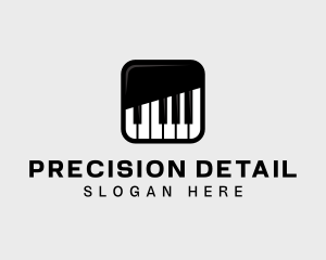 Piano Keys App logo design