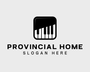 Piano Keys App logo design