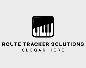 Piano Keys App logo design