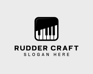 Piano Keys App logo design